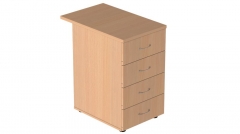 Тумба приставная Альтерна Р.Т-4.2 Крафт белый