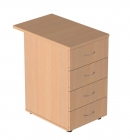 Тумба приставная с замком Альтерна Р.Т-4.2 ЗЦ Бук Бавария