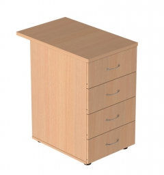 Тумба приставная с замком Альтерна Р.Т-4.2 ЗЦ Бук Бавария