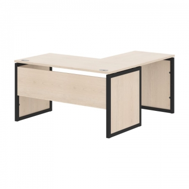 Стол письменный угловой левый Skyland XTEN-QP XQPCT 1415 L Бук Тиара Антрацит