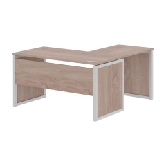 Стол письменный угловой левый Skyland XTEN-QP XQPCT 1415 L Дуб Сонома Серый