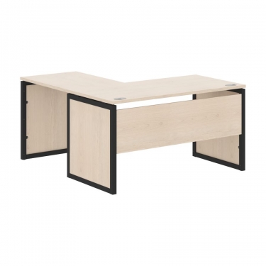 Стол письменный угловой правый Skyland XTEN-QP XQPCT 1415 R Бук Тиара Антрацит