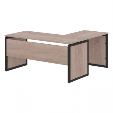 Стол письменный угловой левый Skyland XTEN-QP XQPCT 1615 L Дуб Сонома Антрацит