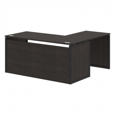 Стол письменный угловой левый Skyland XTEN-QP XQPCT 1615H L Дуб Юкон Антрацит