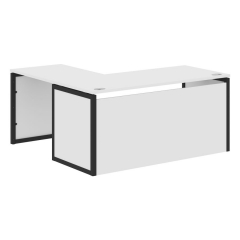 Стол письменный угловой правый Skyland XTEN-QP XQPCT 1615H R Белый Антрацит