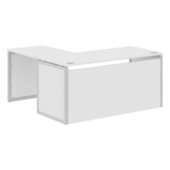 Стол письменный угловой правый Skyland XTEN-QP XQPCT 1615H R Белый Серый