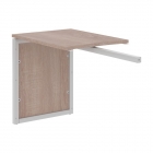 Брифинг-приставка Skyland XTEN-QP XQPR 869 Дуб Сонома Серый