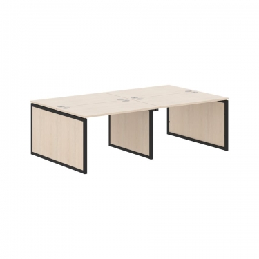 Рабочая станция Skyland XTEN-QP XQPWST 2414 Бук Тиара Антрацит