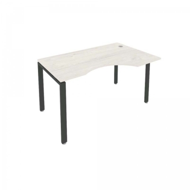 Стол письменный Рива METAL SYSTEM Б.СА-2 Пр Наварра/Антрацит