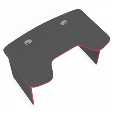 Игровой компьютерный стол Skyland SKILLL STG 1385.1 антрацит/красный