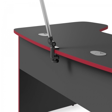 Игровой компьютерный стол Skyland SKILLL STG 1385.1 антрацит/красный
