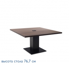 RENZ/TESLA Стол д/перегов L140 ЭВКАЛИПТ МОРЕН/ЧЕРН Profoffice 104 401 ECL BL