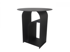 Журнальный столик Stool Group Arwel металл черный