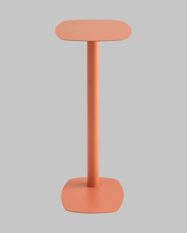 Журнальный столик Stool Group Eanna L металл коралловый