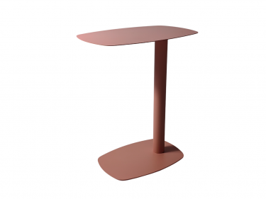 Журнальный столик Stool Group Eanna S металл коралловый