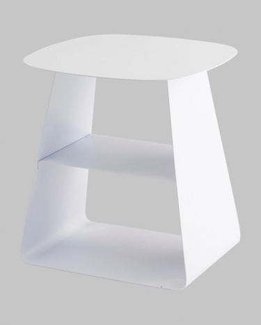 Журнальный столик Stool Group Leyre металл белый