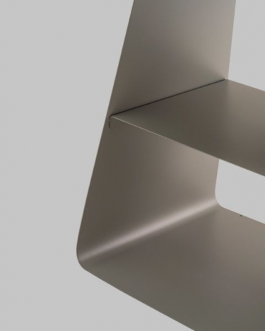 Журнальный столик Stool Group Leyre металл темно-серый