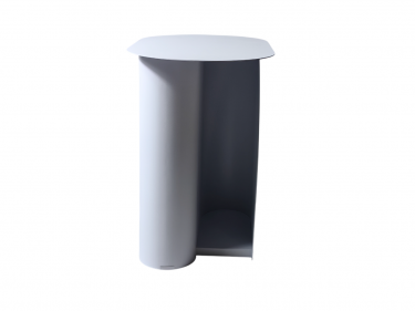 Журнальный столик Stool Group Yvaine металл белый