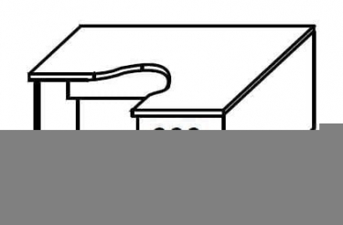 Стол письменный правый Skyland IMAGO СА-3 Пр Мокачино