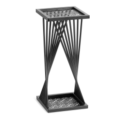 Кофейный стол Tetchair Osteria/Остерия металл, черный, 25,5х25,5х59 см