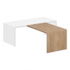 Стол приставной фронтальный Норден Oliver OL-20-07.GN Гткори натуральный