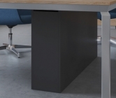 Тумба под кабель-канал Норден Oliver OL-30-02.OS Оникс серый