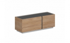 Тумба опорная приставная левая Норден Oliver OL-060-20-12.GN.GN.GN.L Гикори натуральный