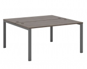 Бенч-система две столешницы POINTEX New Line NLN36318334 Дуб шамони темный