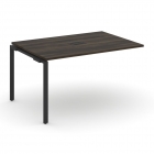 Проходной наборный элемент переговорного стола Рива CONCEPT CN.NPRG-013 Дуб Мали Черный