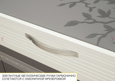 Шкаф-витрина малый лев/прав Витра Графит 604.07