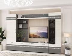 Стенка для гостиной Витра Графит 604 402 ширина 300 см