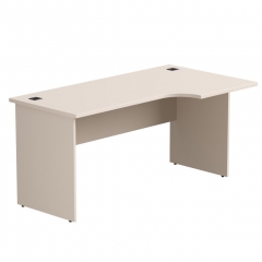 Стол эргономичный с опорами ЛДСП Everprof Everprof EVO 254S114 правый Кашемир