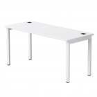 Стол прямой на металлокаркасе, опоры 45 гр Everprof Everprof EVO 254S008 Белый