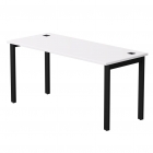 Стол прямой на металлокаркасе, опоры 45 гр Everprof Everprof EVO 254S004 Белый Черный