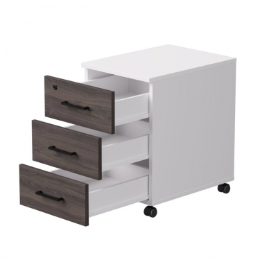 Тумба мобильная Everprof Everprof EVO 254Т001 Дуб Пасадена Белый