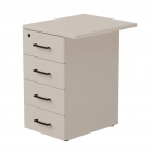 Тумба приставная с топом Everprof Everprof EVO 254Т1203 Кашемир