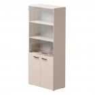 Шкаф комбинированный со стеклом Everprof Everprof EVO 254Н004 Кашемир