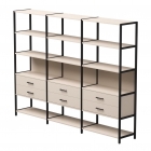 Набор стеллажных систем Everprof Everprof EVO 9 Кашемир Черный