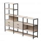 Набор стеллажных систем Everprof Everprof EVO 11 Кашемир Черный