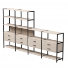 Набор стеллажных систем Everprof Everprof EVO 13 Кашемир Черный