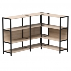 Набор стеллажных систем Everprof Everprof EVO 14 Дуб Соната Черный