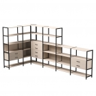 Набор стеллажных систем Everprof Everprof EVO 18 Кашемир Черный