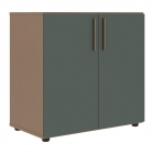 Шкаф с глухими малыми дверьми Skyland VELION VLCS 80.1 Нефрит Кобра