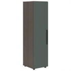 Шкаф-колонка с глухой средней дверью правый Skyland VELION VMCS 40.1 R Нефрит Дуб Сильвер