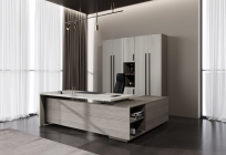 Кабинет руководителя Skyland VELION 1 Аметист Дуб Сильвер