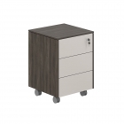 Тумба мобильная Норден Atlas NZ-0214.BT.GS Бренсон Трюфель Серый камень