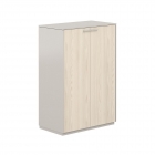 Шкаф средний Норден Atlas NZ-0305.GS.YN Серый камень Ясень Наварра