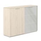 Шкаф средний двойной Норден Atlas NZ-0305+NZ-0335.YN.YN.GLM Ясень Наварра