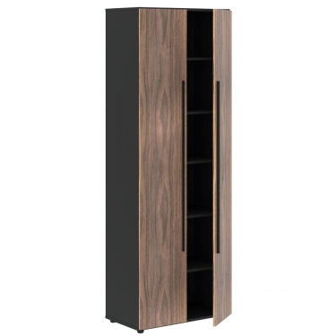 Шкаф с глухими средними дверьми Skyland VELION VENEER VRHCS 80.6 Американский орех Яшма черная