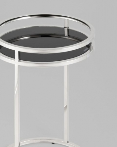 Журнальный стол Stool Group Гестия 4160 см серебро